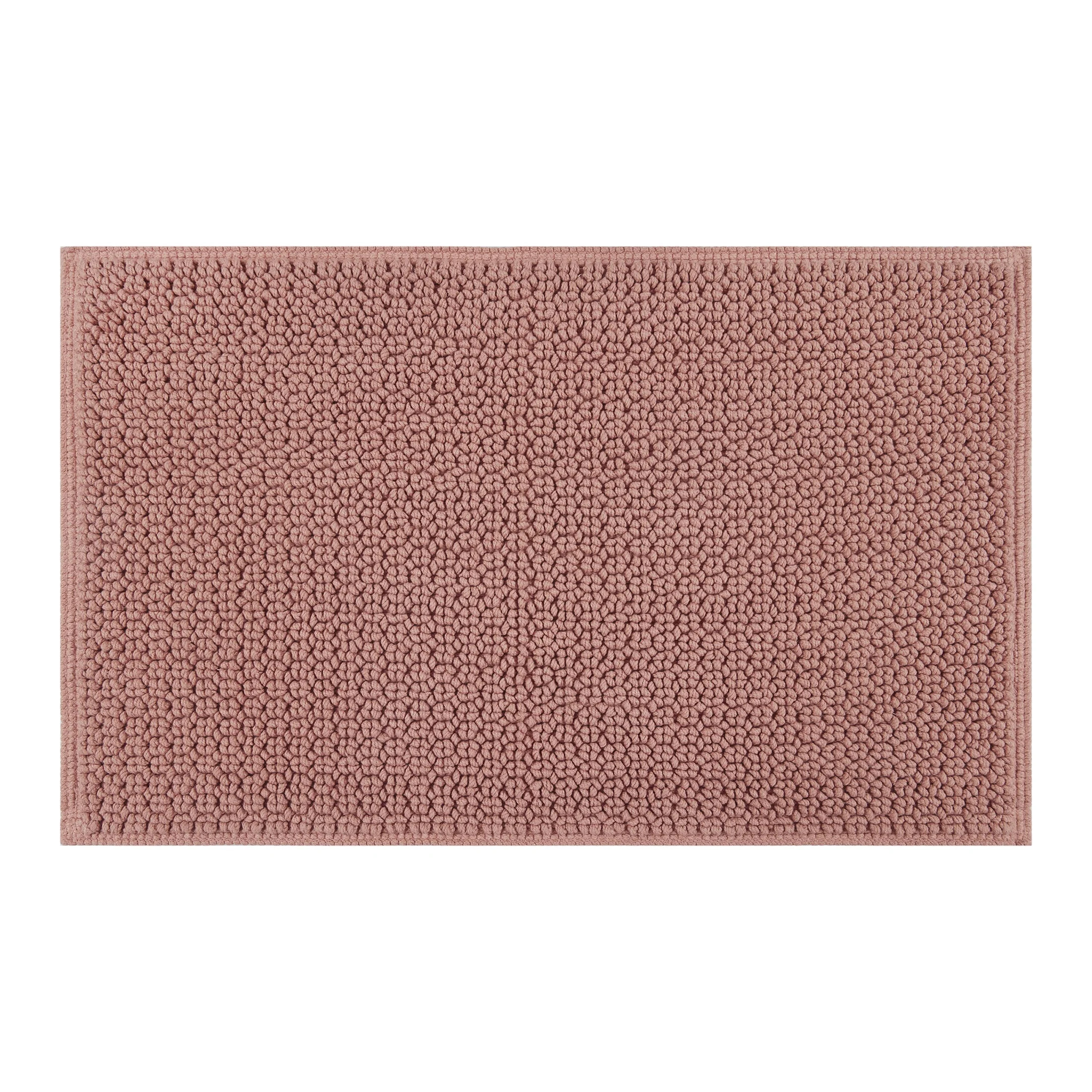 Better Homes & Gardens Signature Soft Looped Bath Mat, Old Rose, 20" x 34" | Walmart (US)