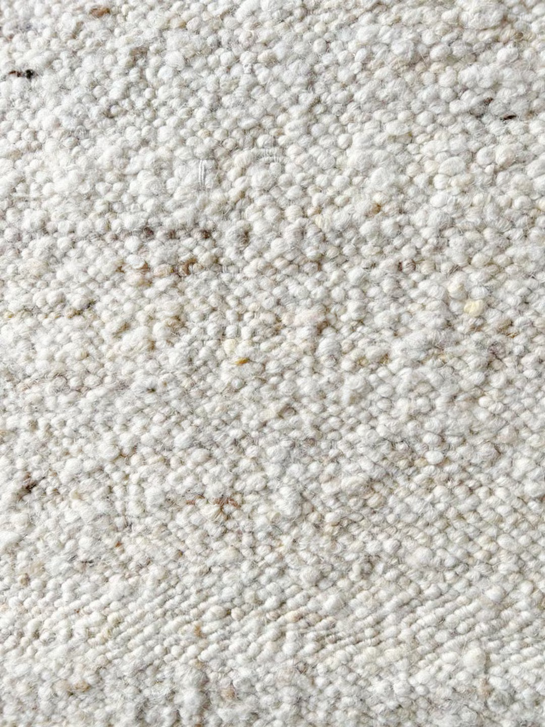 Natural Raw Wool Flatweave Hand-knotted Rug - Etsy | Etsy (US)