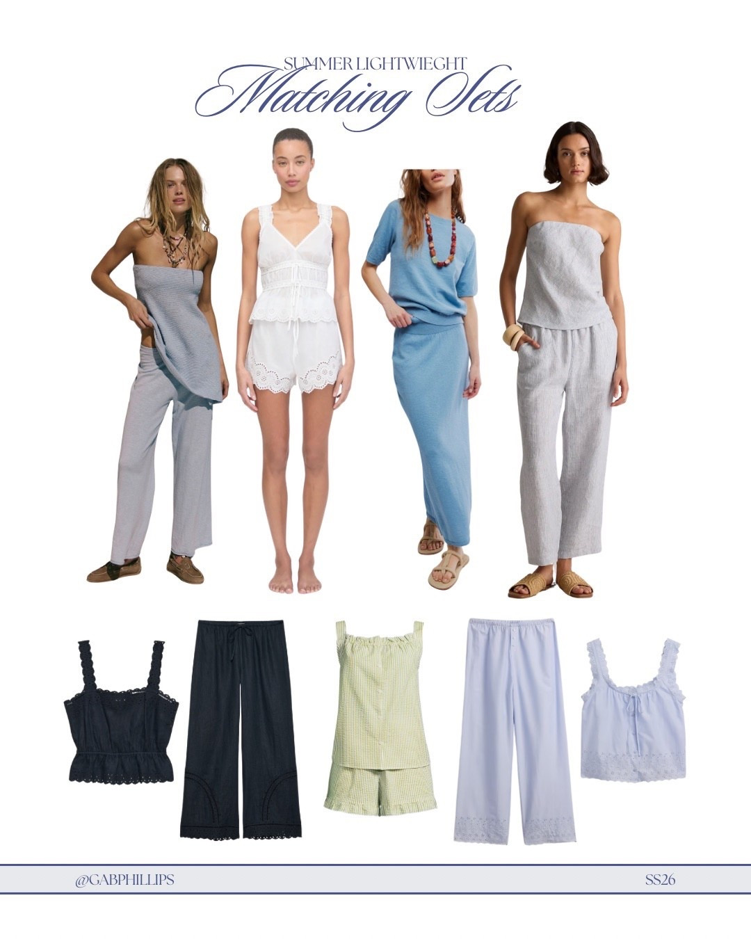 Matching sets for spring/ summer are the number one thing I reach for! Each of these are 100% natural material ☀️

#LTKSeasonal