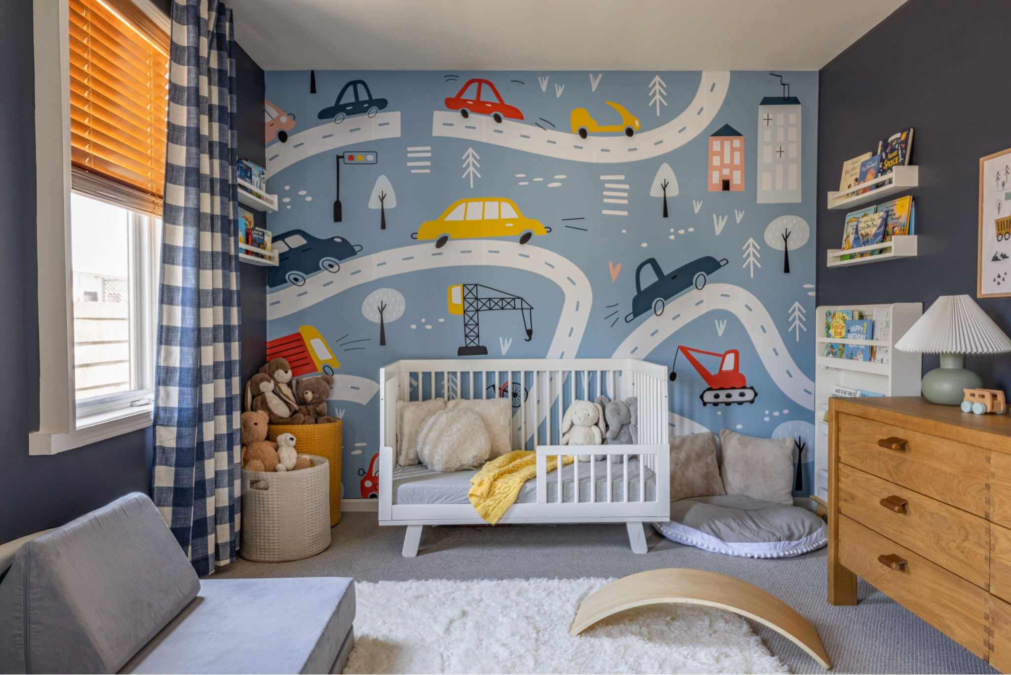 The focal wall in Henry’s room 🚙🚖

#LTKHome #LTKFamily #LTKKids