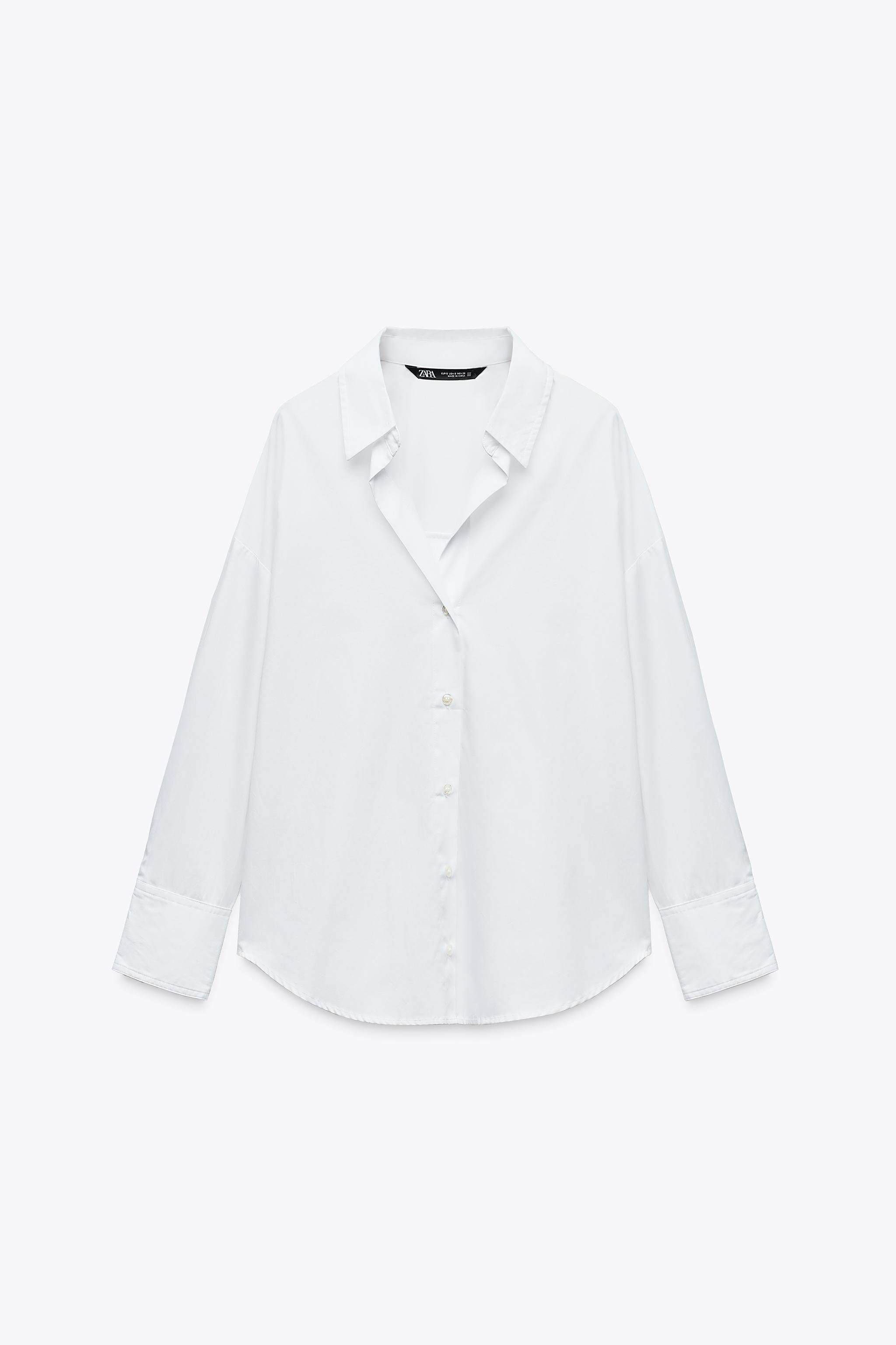 BASIC POPLIN SHIRT | Zara US