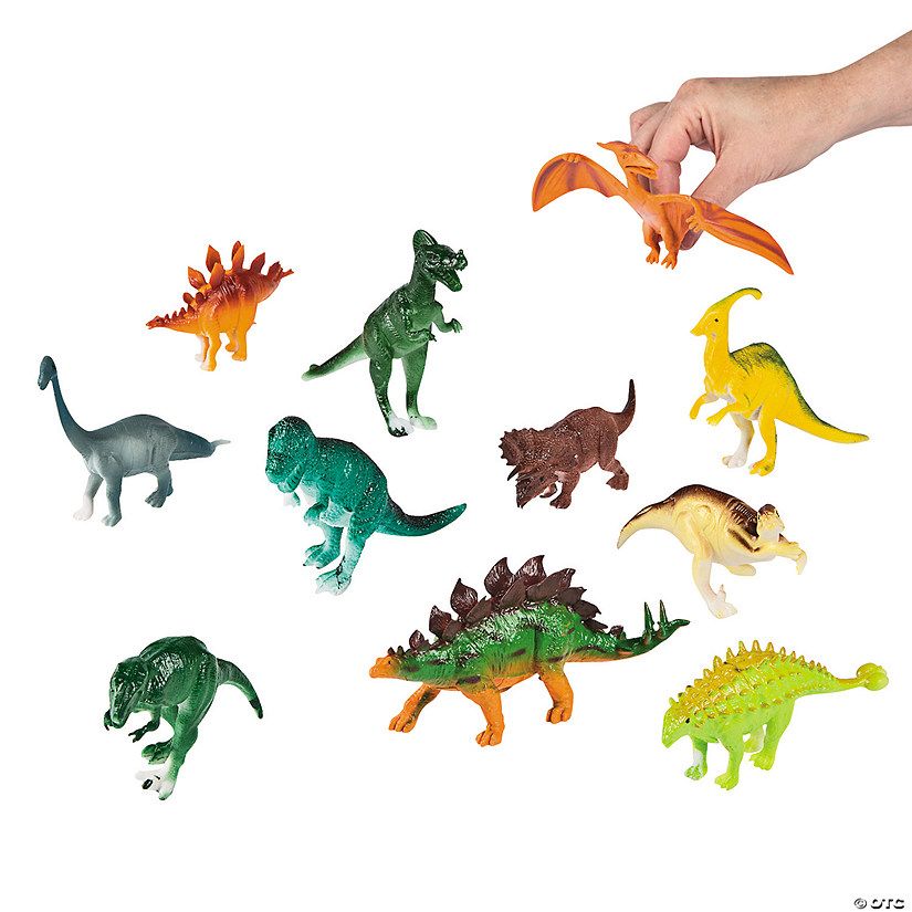 Large Dino-Mite Dinosaurs - 12 Pc. | Oriental Trading Company