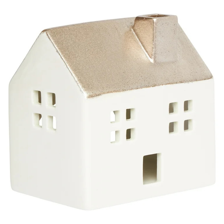 My Texas House White Ceramic House, 4 inch | Walmart (US)