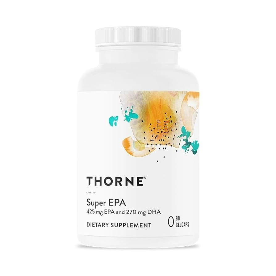 THORNE - Super EPA - Omega-3 Fatty Acids EPA 425mg & DHA 270mg Supplement - Support Brain, Cardio... | Amazon (US)