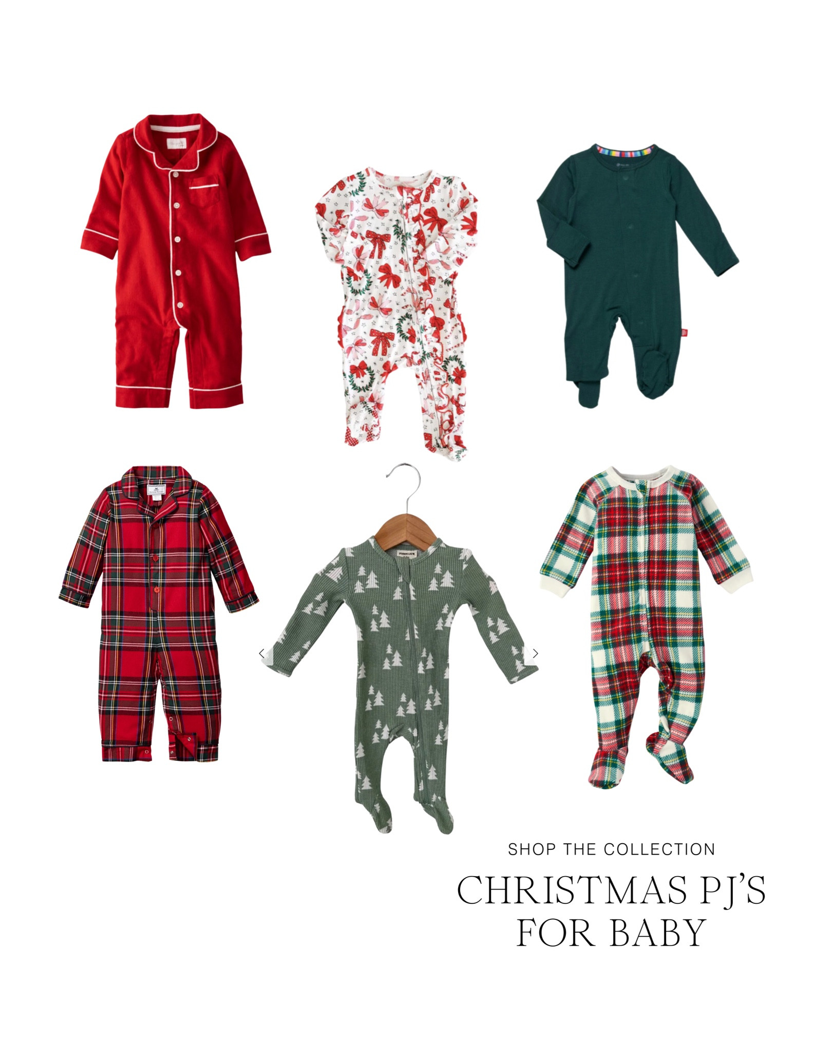 Believe it or not, the Magical Santa Experience is right around the corner. I know it takes time to scour the internet and shopping malls searching for the perfect outfit for your little one to meet Santa in…

Let us take that stress off your plate, we’ve curated an entire style guide with outfits for your little ones and the whole family. 

We love these adorable Christmas PJ options for baby (sizes ranging from 0 months to 3 years!)

#LTKbaby #LTKfamily #LTKHoliday