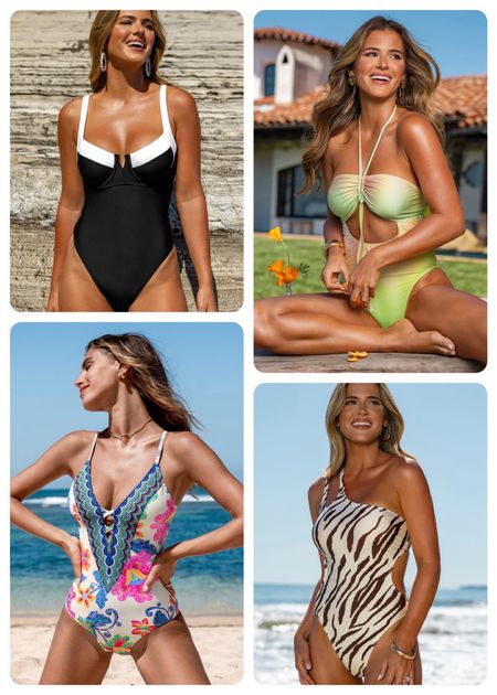All new collection of swimsuits at Cupshe! Huge selection of rummy control options also! Most way under $50! 

#LTKFindsUnder50 #LTKSwim #LTKTravel