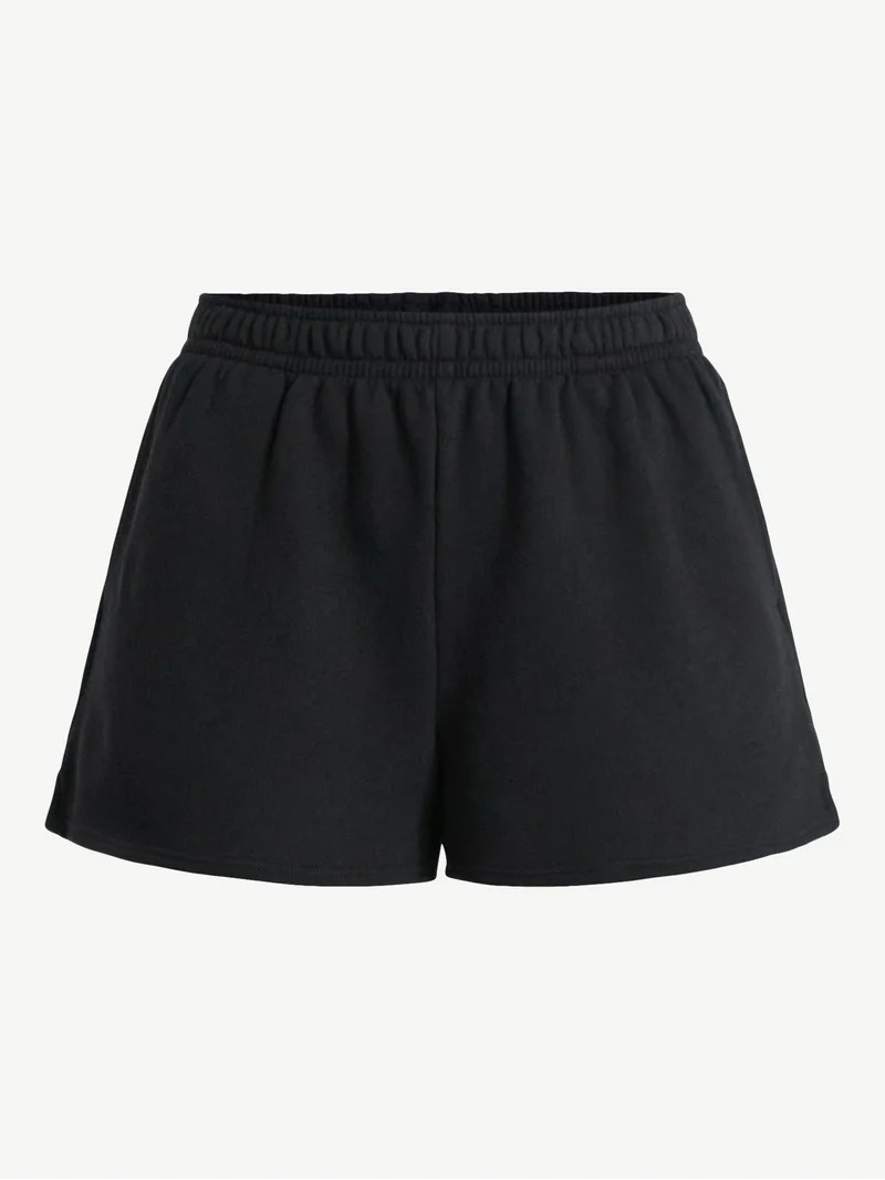 No Boundaries Fleece Shorts, 3'' Inseam, Women’s XXS-4X | Walmart (US)