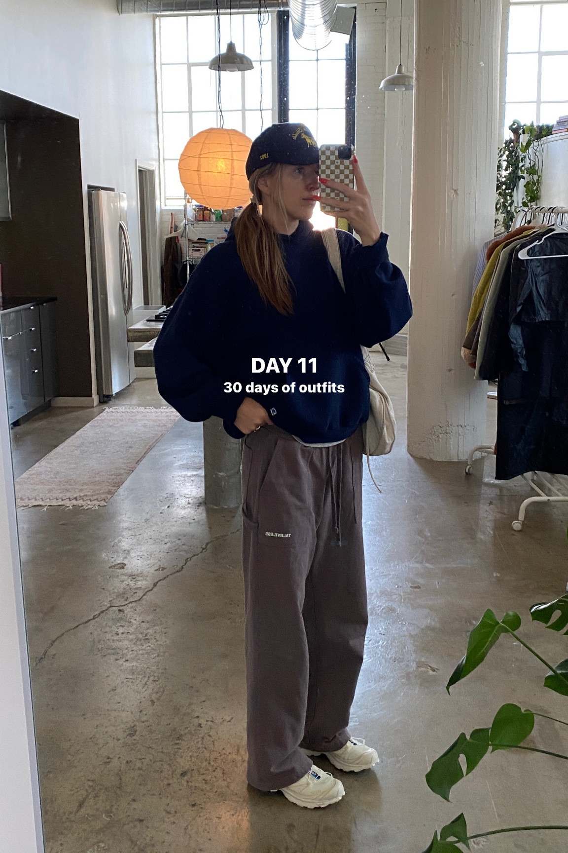 Pants are from Talentless, wearing a small.
Hoodie is vintage Russell wearing a medium.
Salomon XT-6’s runs a half size big IMO 

#LTKfindsunder100 #LTKfindsunder50 #LTKstyletip