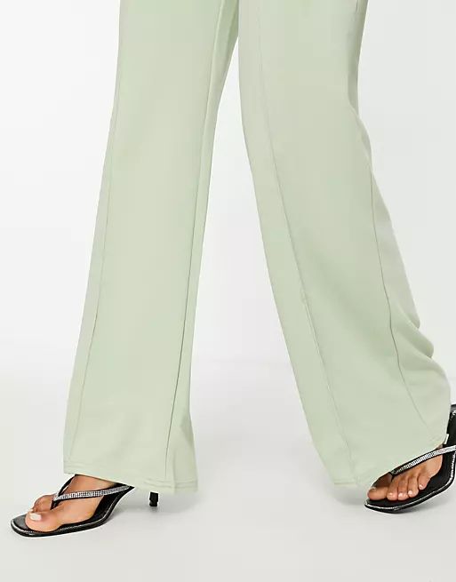 I Saw It First high waisted pant in sage - part of a set | ASOS (Global)