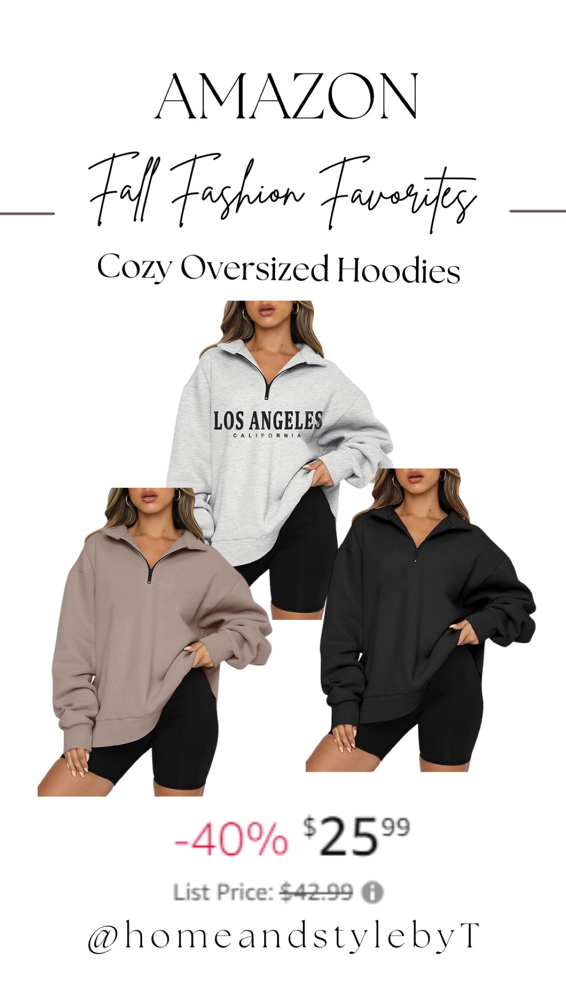 Favorite cozy oversized sweatshirts from Amazon 

#LTKSeasonal #LTKstyletip #LTKSale