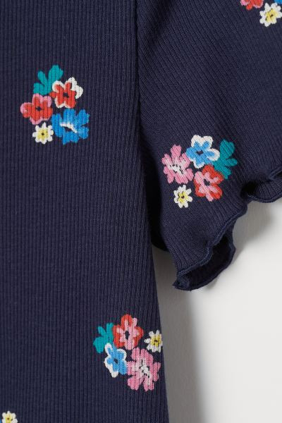 Ribbed T-shirt | H&M (US + CA)