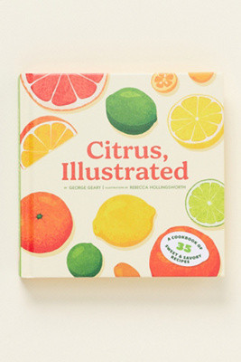 Citrus, Illustrated Hardcover Cookbook | Anthropologie (US)