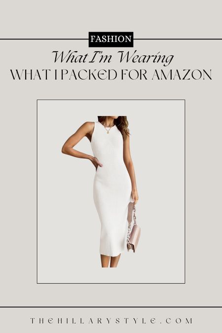 AMAZON Summer Travel Fashion: White Midi Dress

#LTKParties #LTKStyleTip #LTKSeasonal