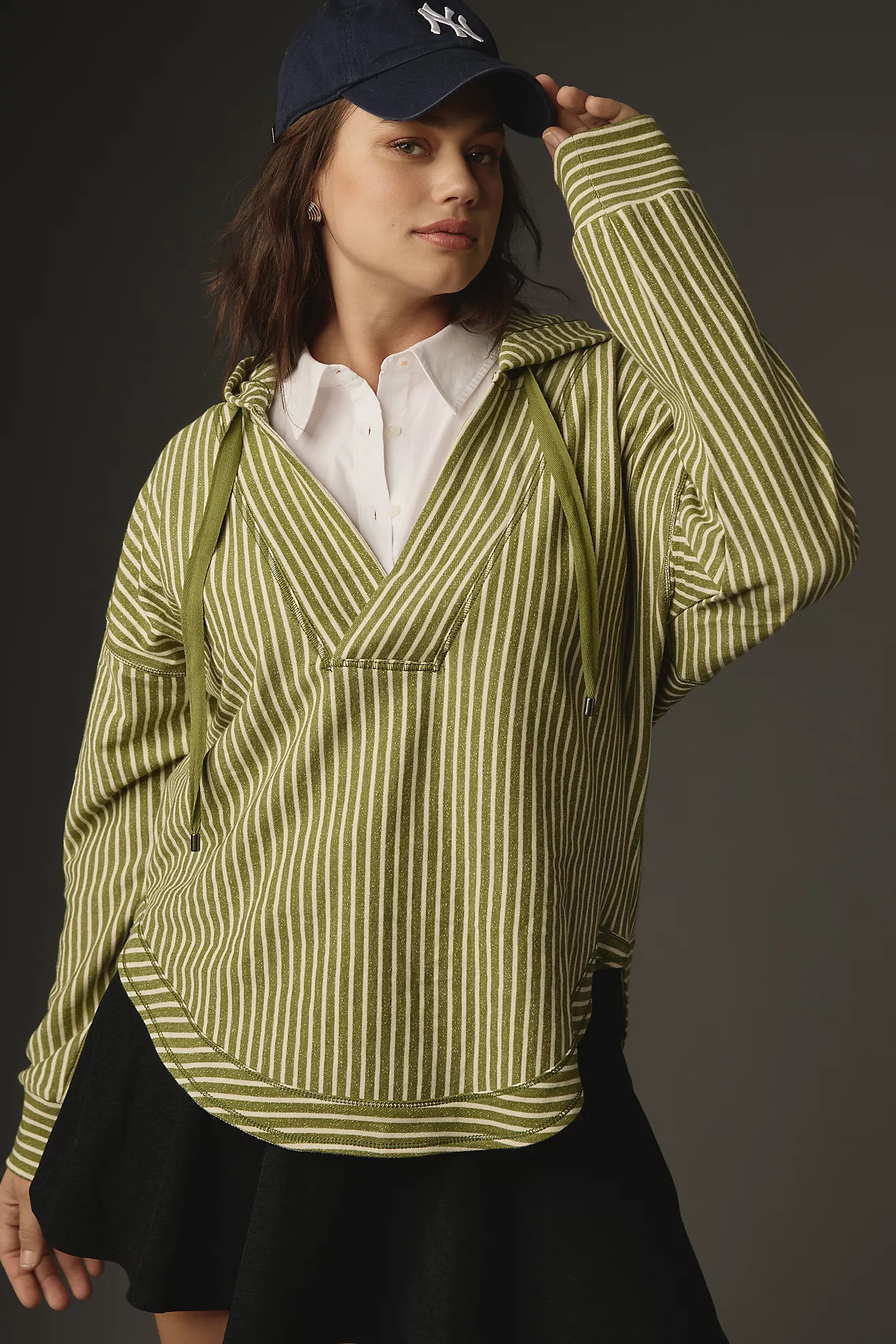 Pilcro Wharfside Hooded Sweatshirt | Anthropologie (US)