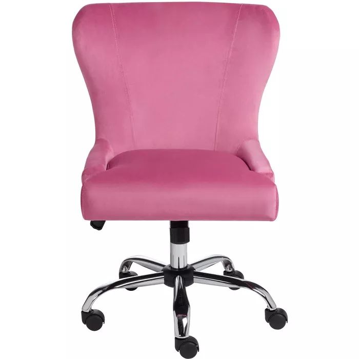 Studio 55D Erin Pink Fabric Adjustable Office Chair | Target