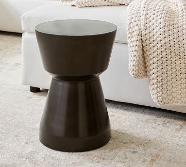 Shae 13.5" Metal Accent Table | Pottery Barn (US)