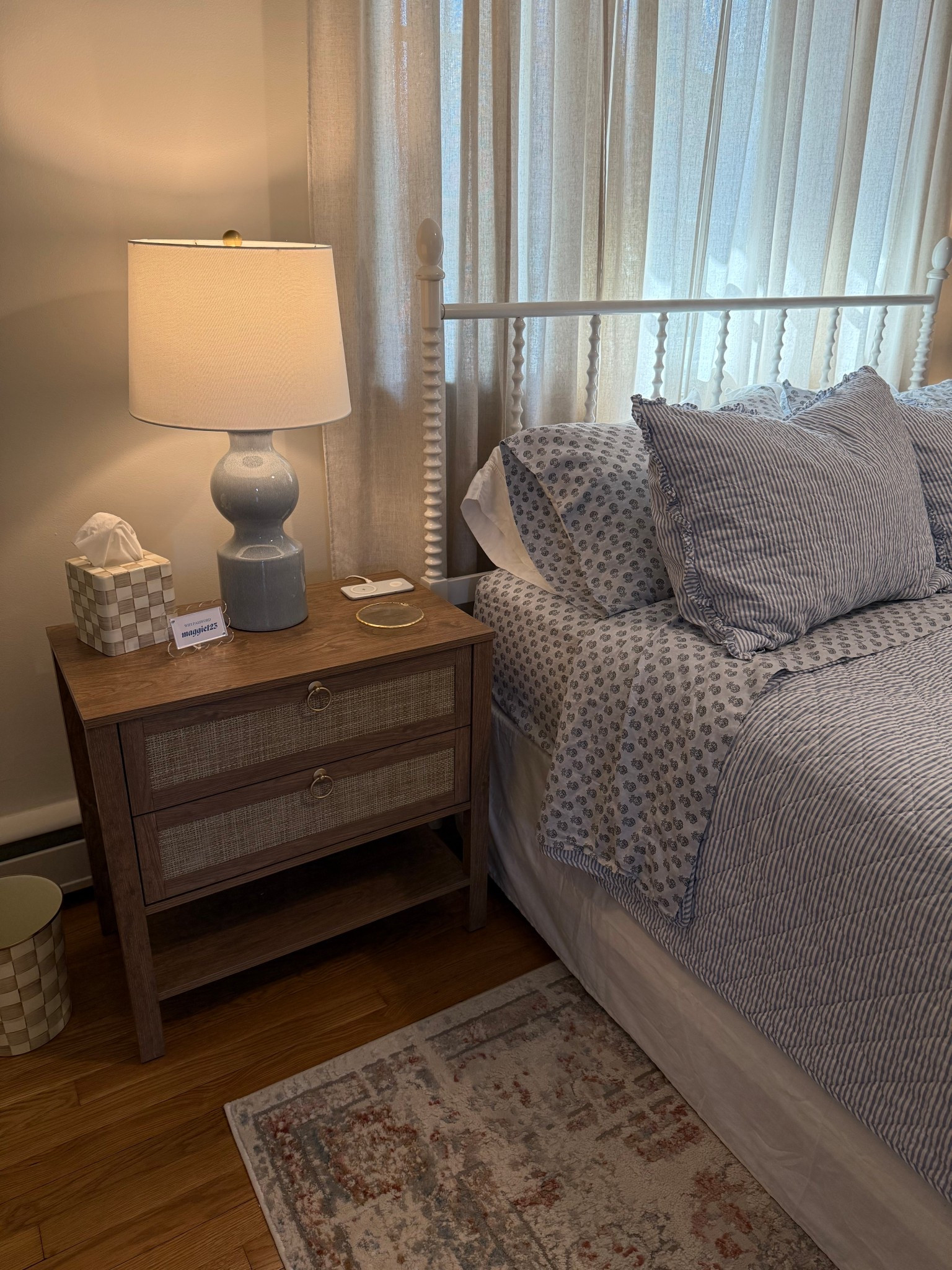 Our guest room is almost complete🫶🏼🩵

#LTKFindsUnder100 #LTKHome