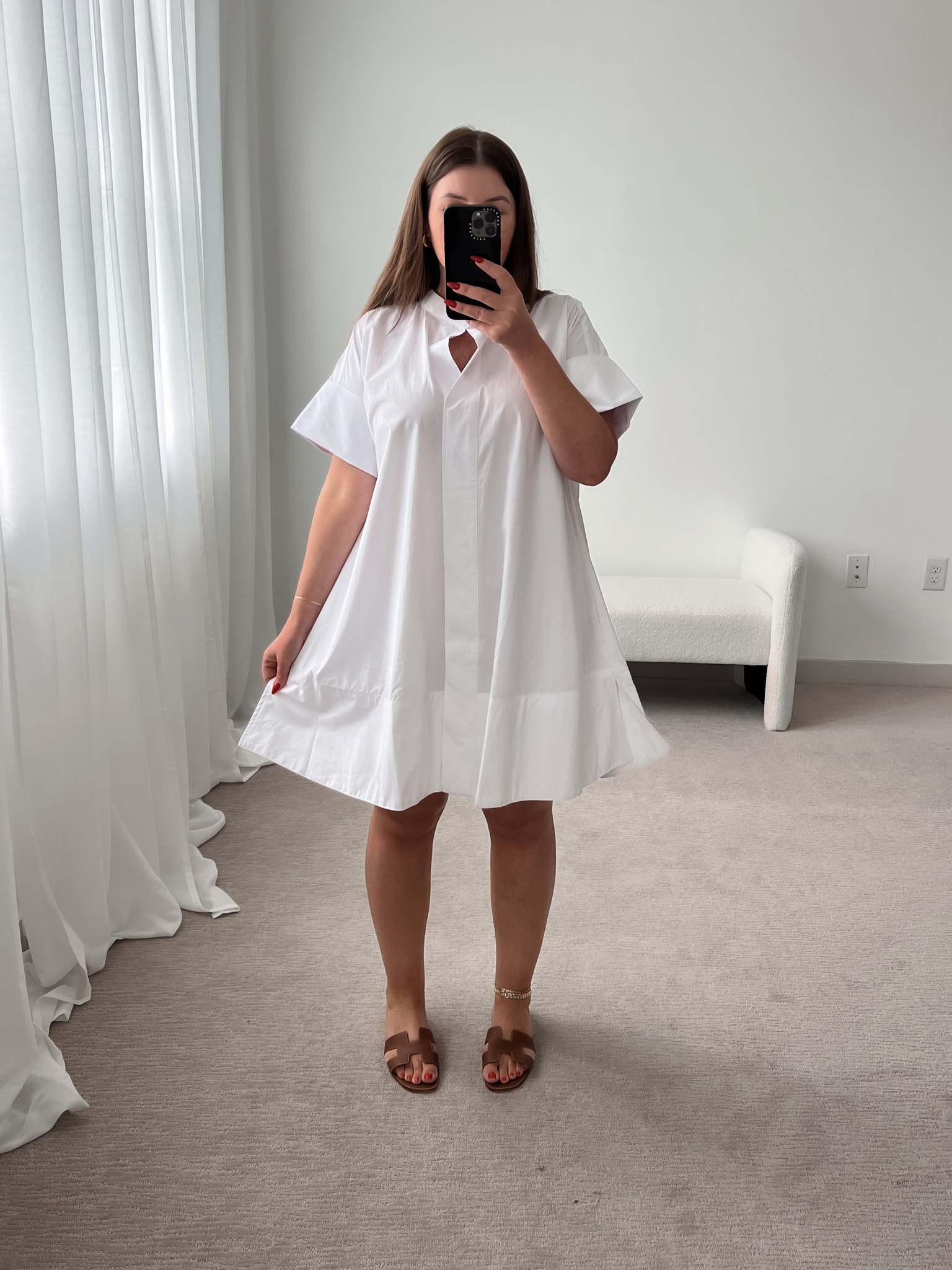 Rhyah Poplin Mini Dress curated on LTK