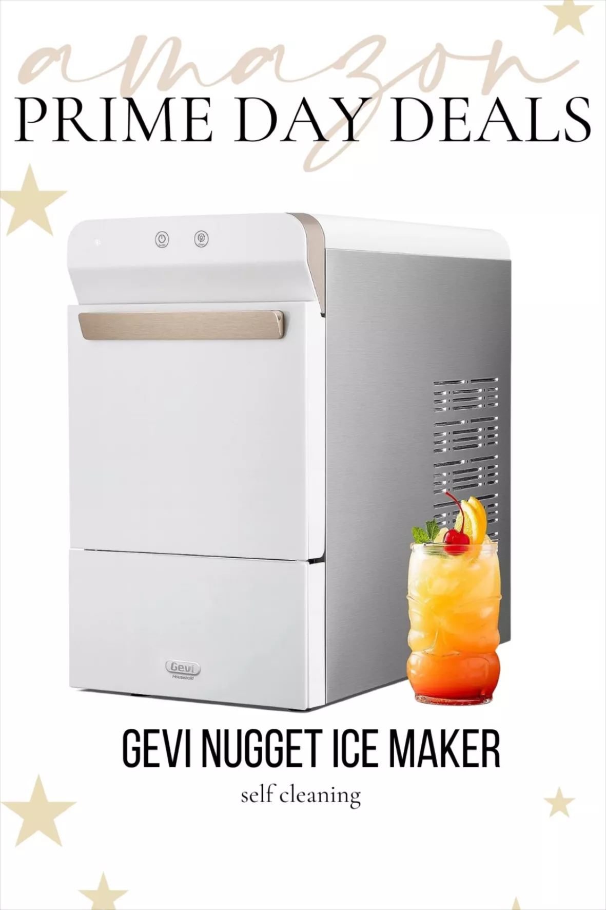 Gevi Household V2.0 Countertop Nugget Ice Maker  