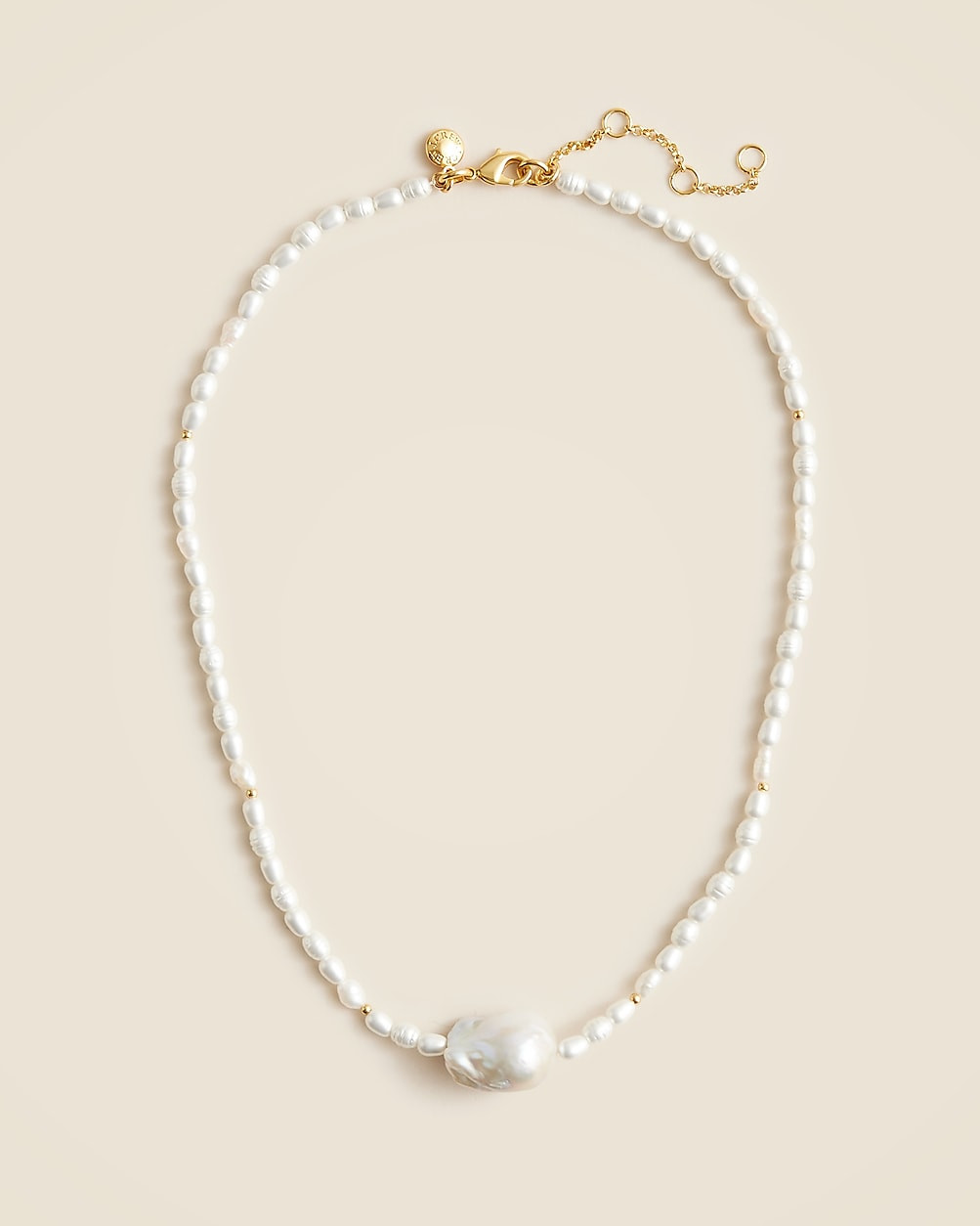 Baroque pearl necklace | J. Crew US