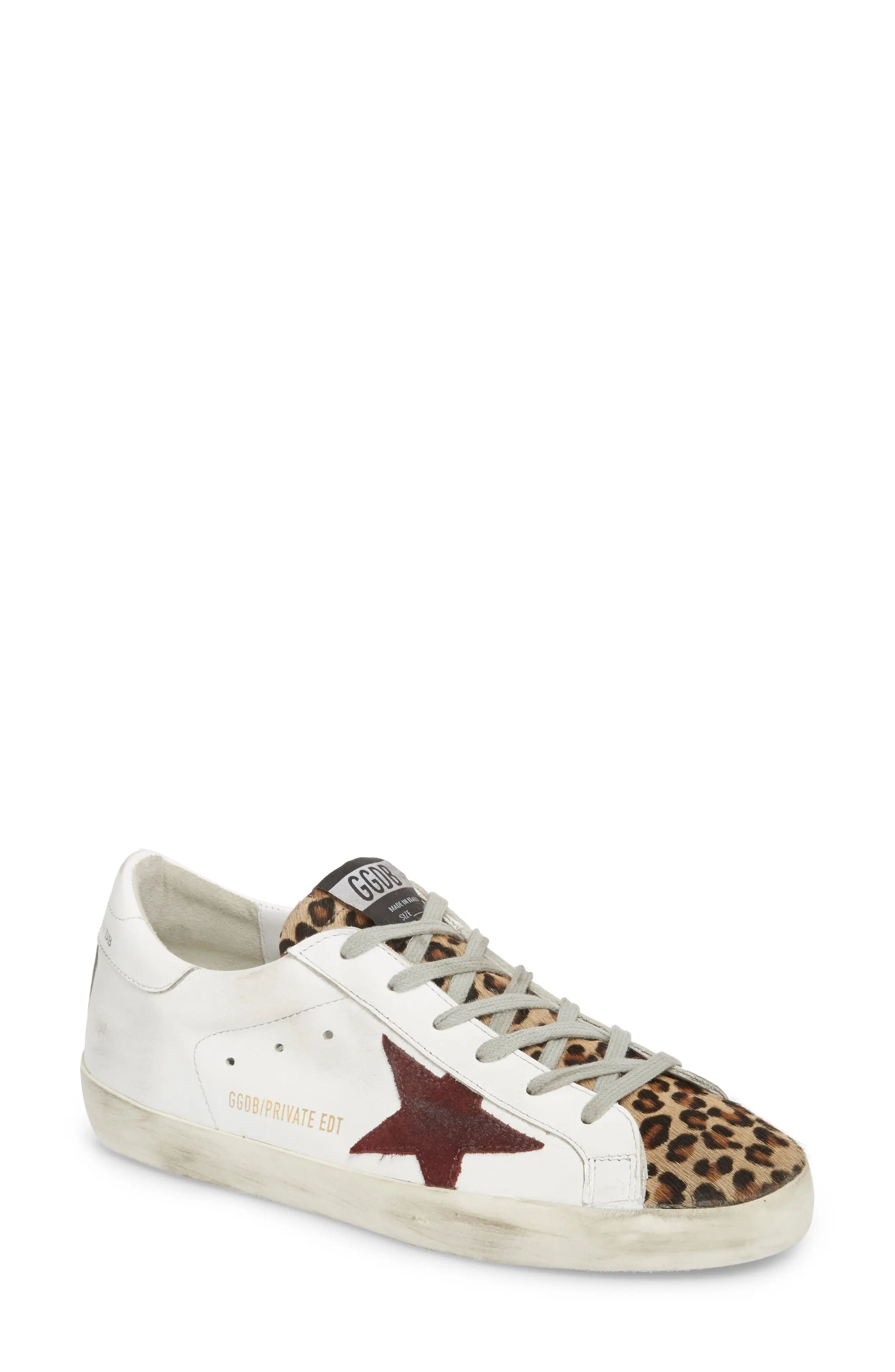 Superstar Genuine Calf Hair Sneaker | Nordstrom