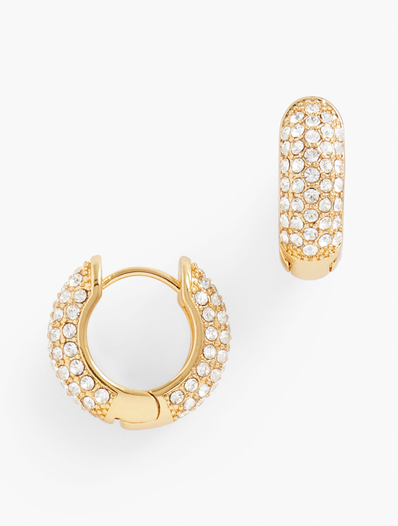 Shimmer & Shine Huggie Hoop Earrings | Talbots