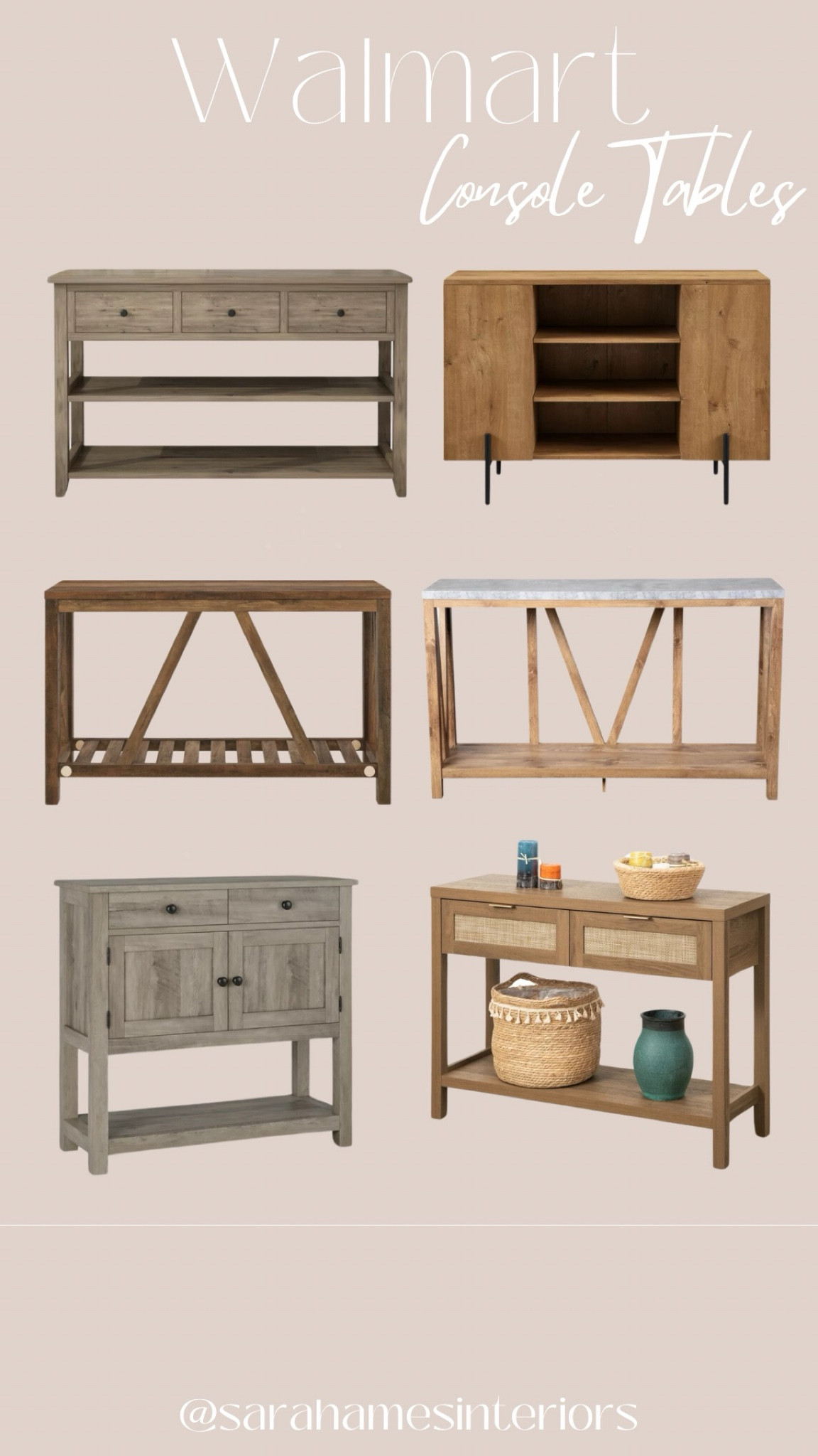 Walmart Console Tables 
#walmartfinds #walmarthome #consoletables #entrywayinspo #entrywaydecor

#LTKsalealert #LTKstyletip #LTKhome