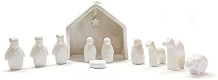 Two's Company 11 Pieces Miniature Nativity Set in Gift Box | Amazon (US)