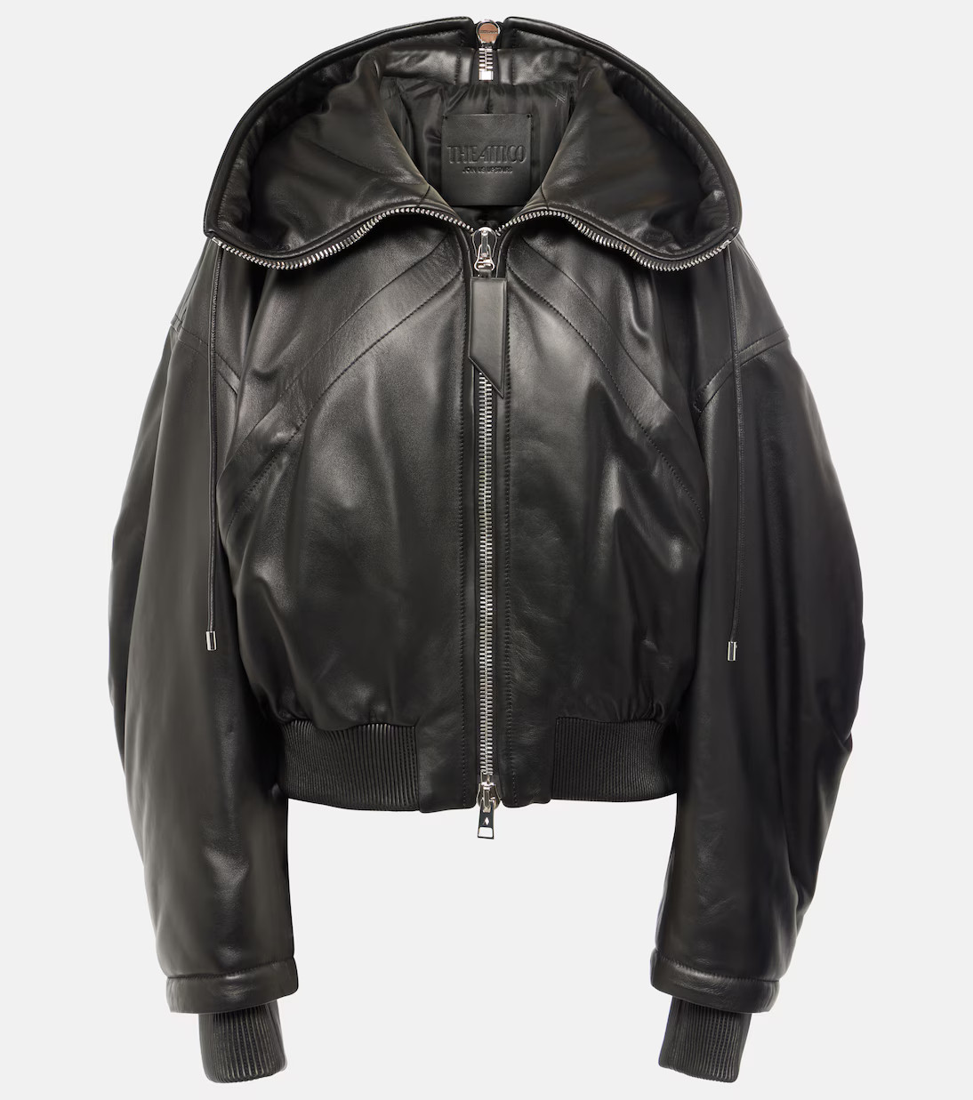 Oversized leather bomber jacket | Mytheresa (INTL)