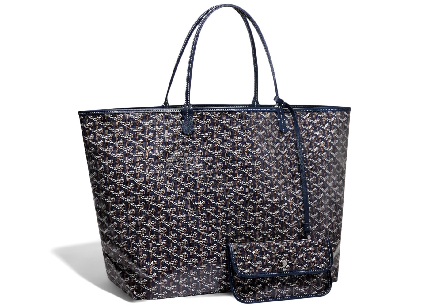 Women's Goyard Saint Louis Tote GM in Navy Blue | StockX