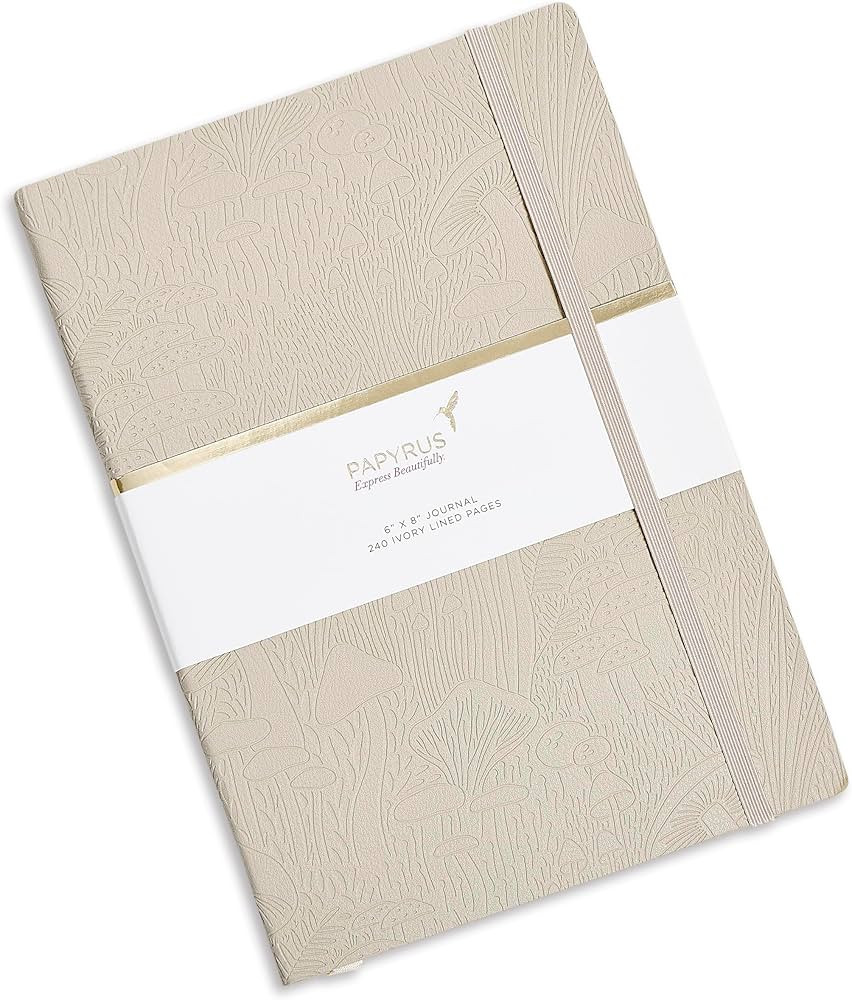 Papyrus Biobased Journal - Notebook for Writing, Sketching, and Note-Taking, 1 Pack, Taupe Emboss... | Amazon (US)