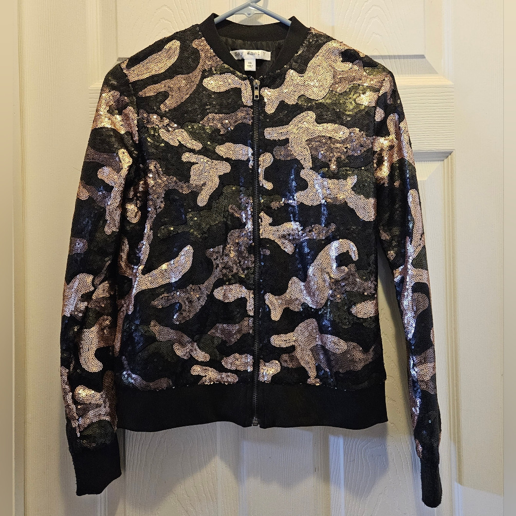 Say What? Camo Bomber Jacket | Poshmark