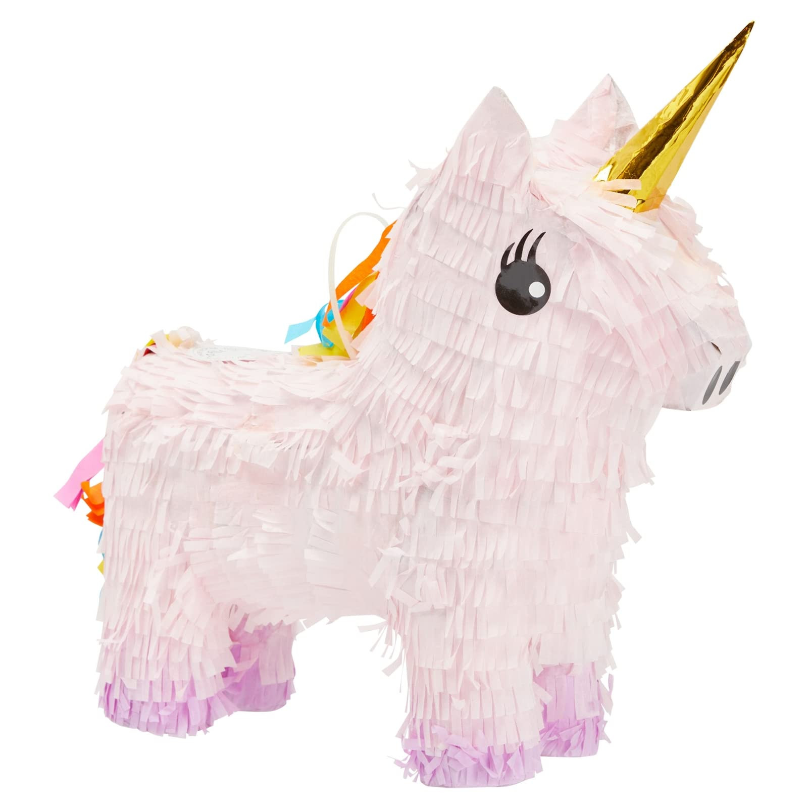 Blue Panda Unicorn Pinata for Girl - Small Pink 13 x 15.5 x 5 in - Princess Birthday Party Pinata... | Amazon (US)