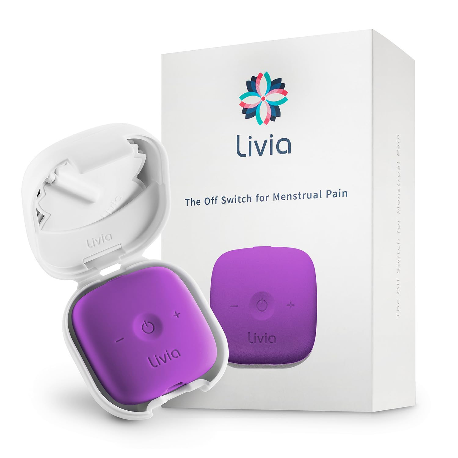 Livia Menstrual Pain Relief Device, Lavender – Off-Switch for Period Pain – Portable & Discre... | Amazon (US)