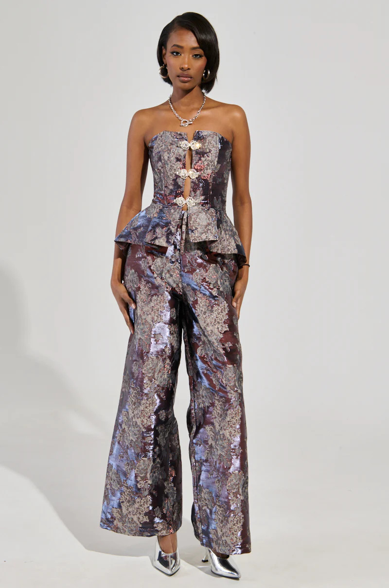 ODESSA BROCADE TROUSER | AKIRA