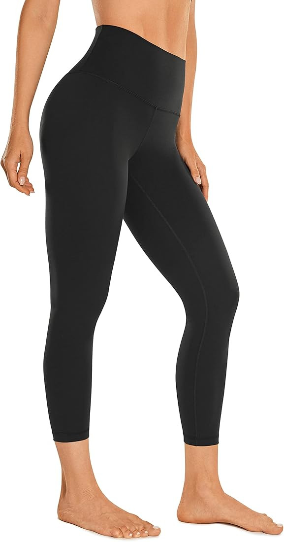 CRZ YOGA Butterluxe High Waisted Capris Workout Leggings for Women 23'' - Lounge Leggings Buttery... | Amazon (US)