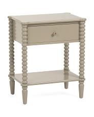 20x14x24 1 drawer spindle side table | TJ Maxx