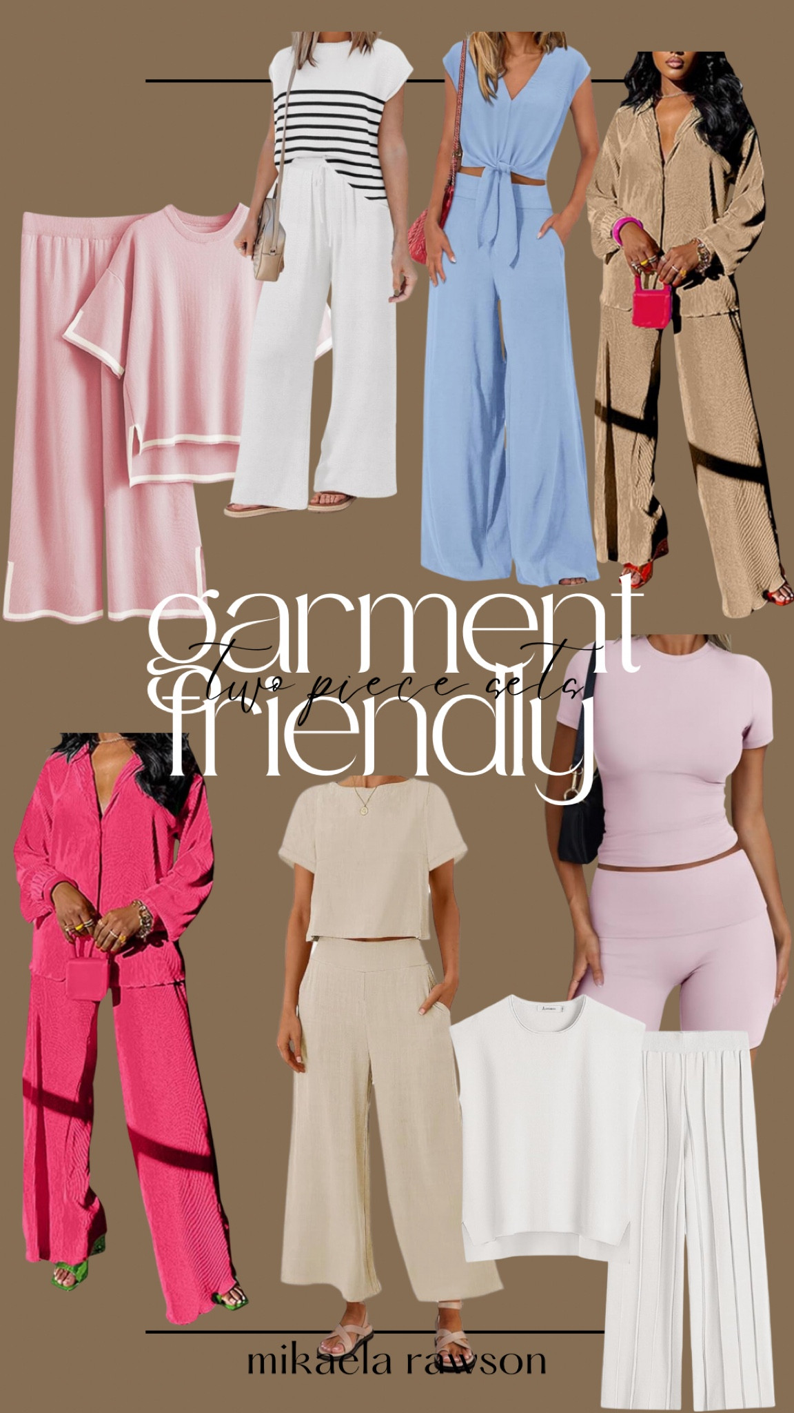 ✨garment friendly✨ two piece sets from amazon!!

#LTKMidsize #LTKBeauty #LTKStyleTip