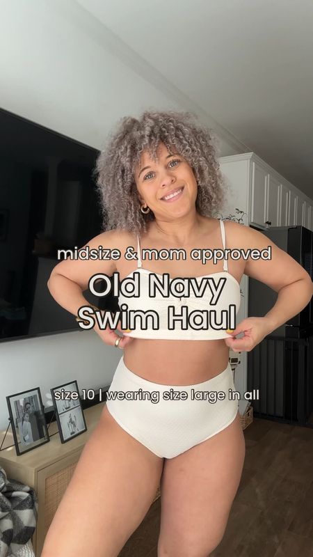 Wearing LARGE in all, an XL in the button down tops 

Old Navy swimwear, Old Navy swimsuits, midsize old navy haul, size 10 old navy haul, midsize swim haul, midsize swim try on, old navy haul, old navy summer haul, Old Navy bikini, old navy one piece

#midsizestyle #size10style #momstyle #oldnavy #midsizeswim