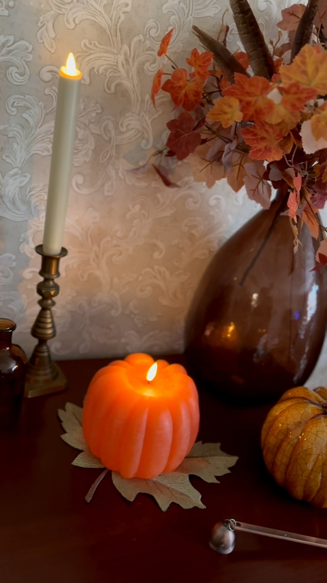 This pumpkin candle is the perfect touch to your fall or Halloween home decor - has a remote with multiple timer settings

#LTKHome #LTKSeasonal #LTKSaleAlert