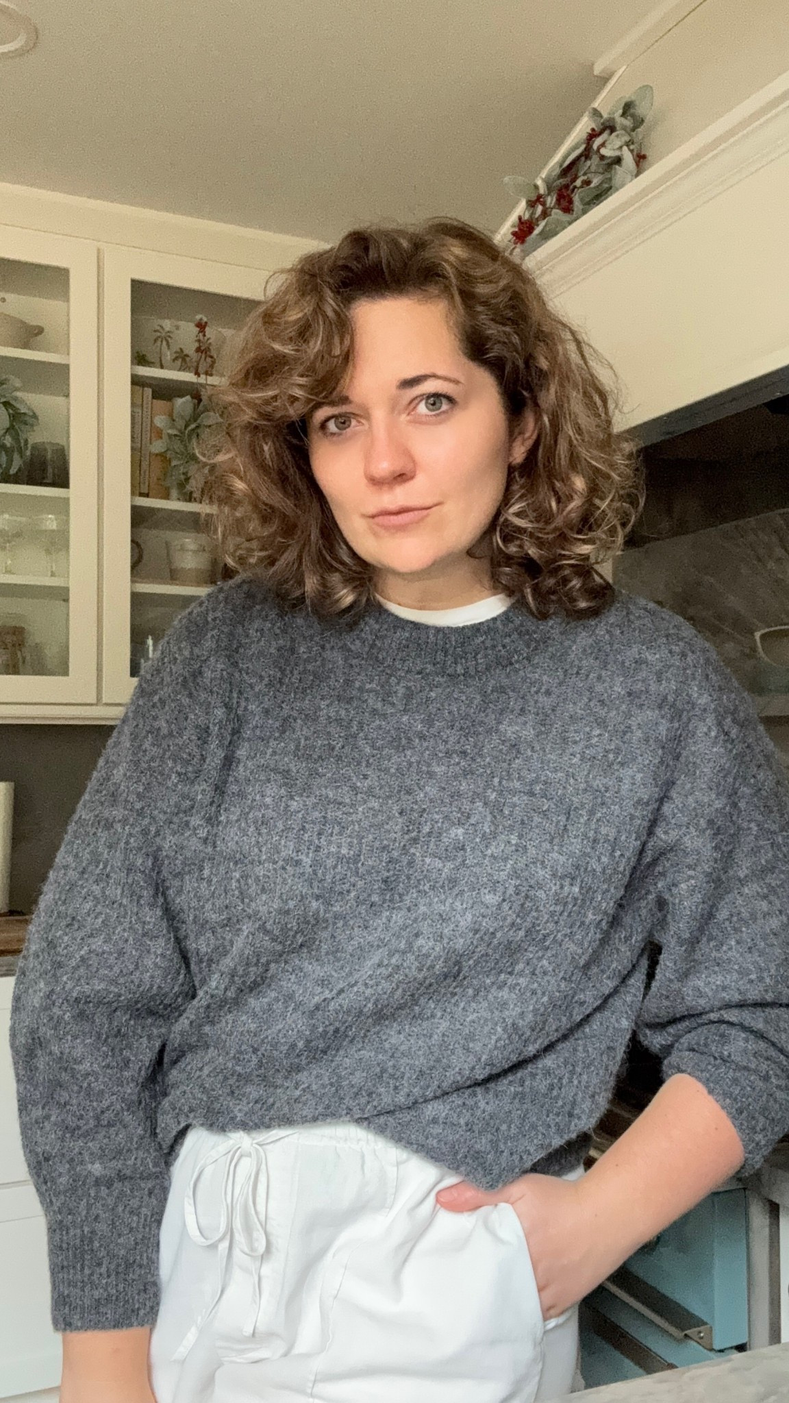 This everlane sweater is lightweight, soft, and perfect for layering for a casual yet elevated look.

Sized up to a L for a more relaxed fit for easy layering

#LTKSeasonal #LTKWorkwear