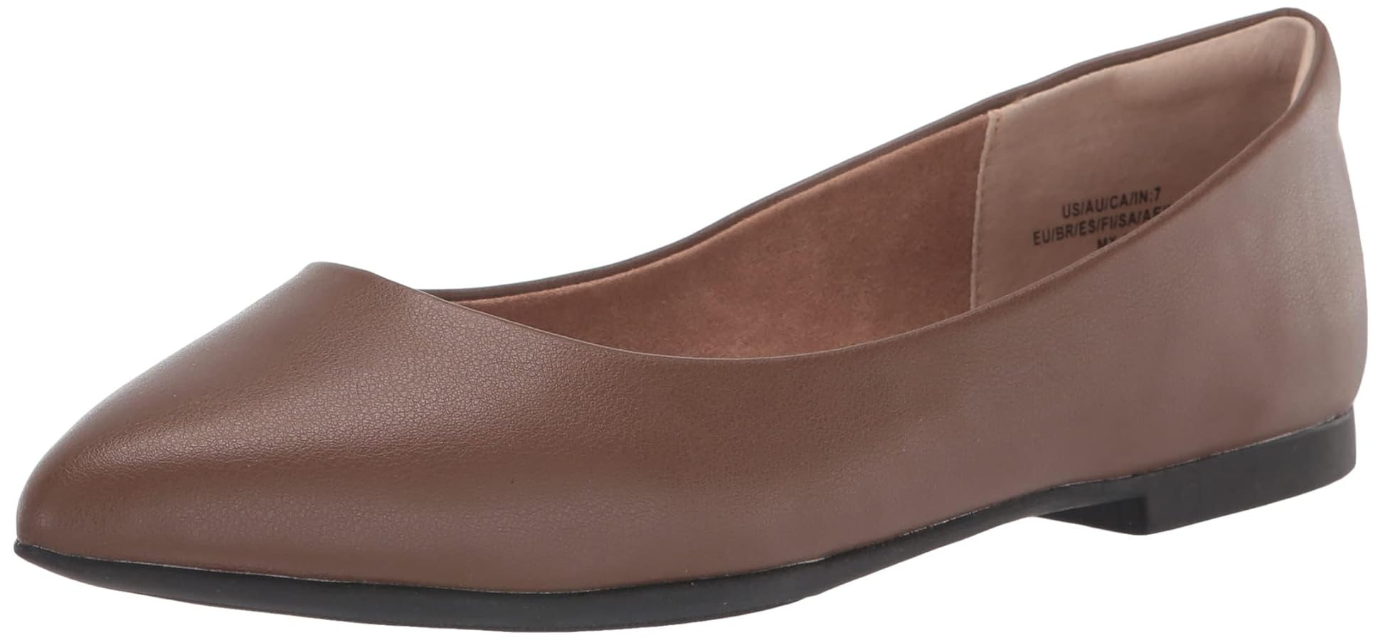 Amazon Essentials Women's Pointed-Toe Ballet Flat | Amazon (US)