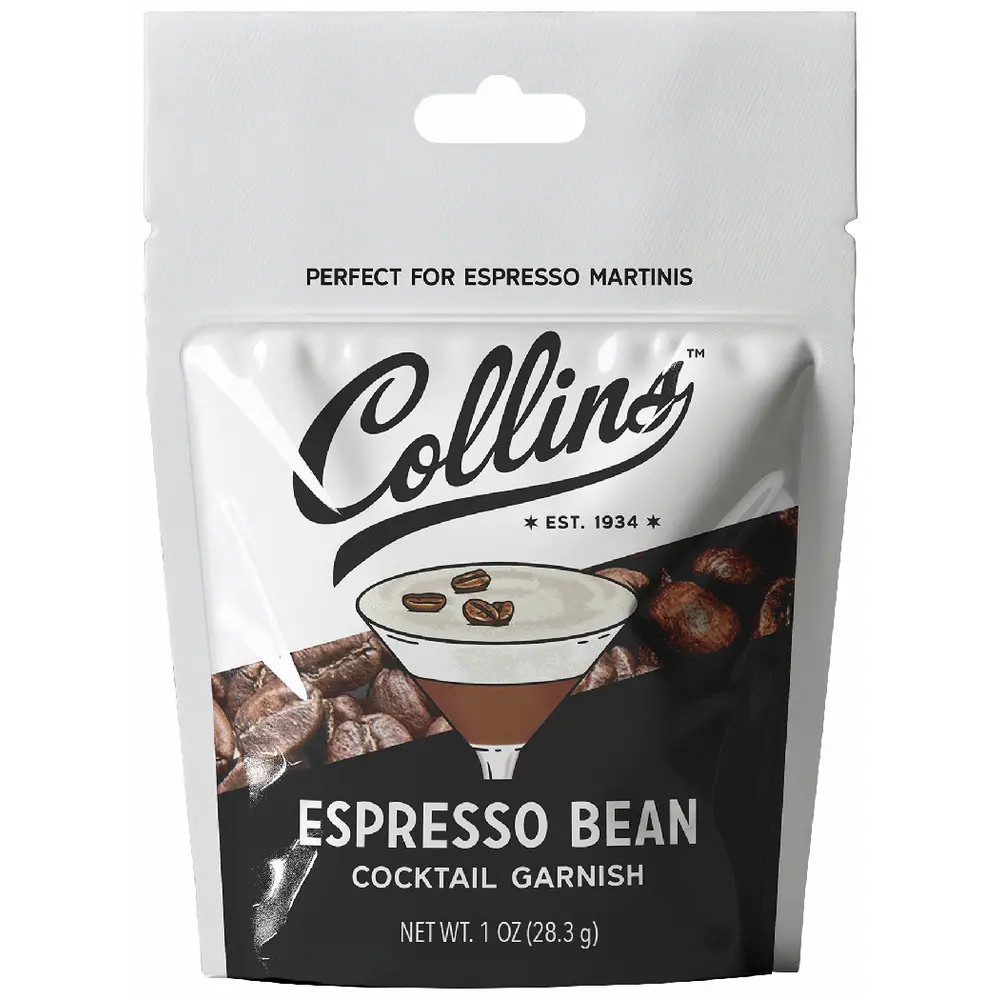 Collins Espresso Bean Cocktail Garnish | Total Wine