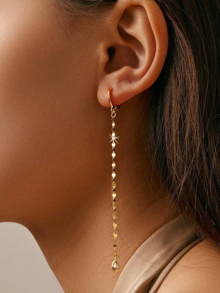 Dainty chain earring | SHEIN