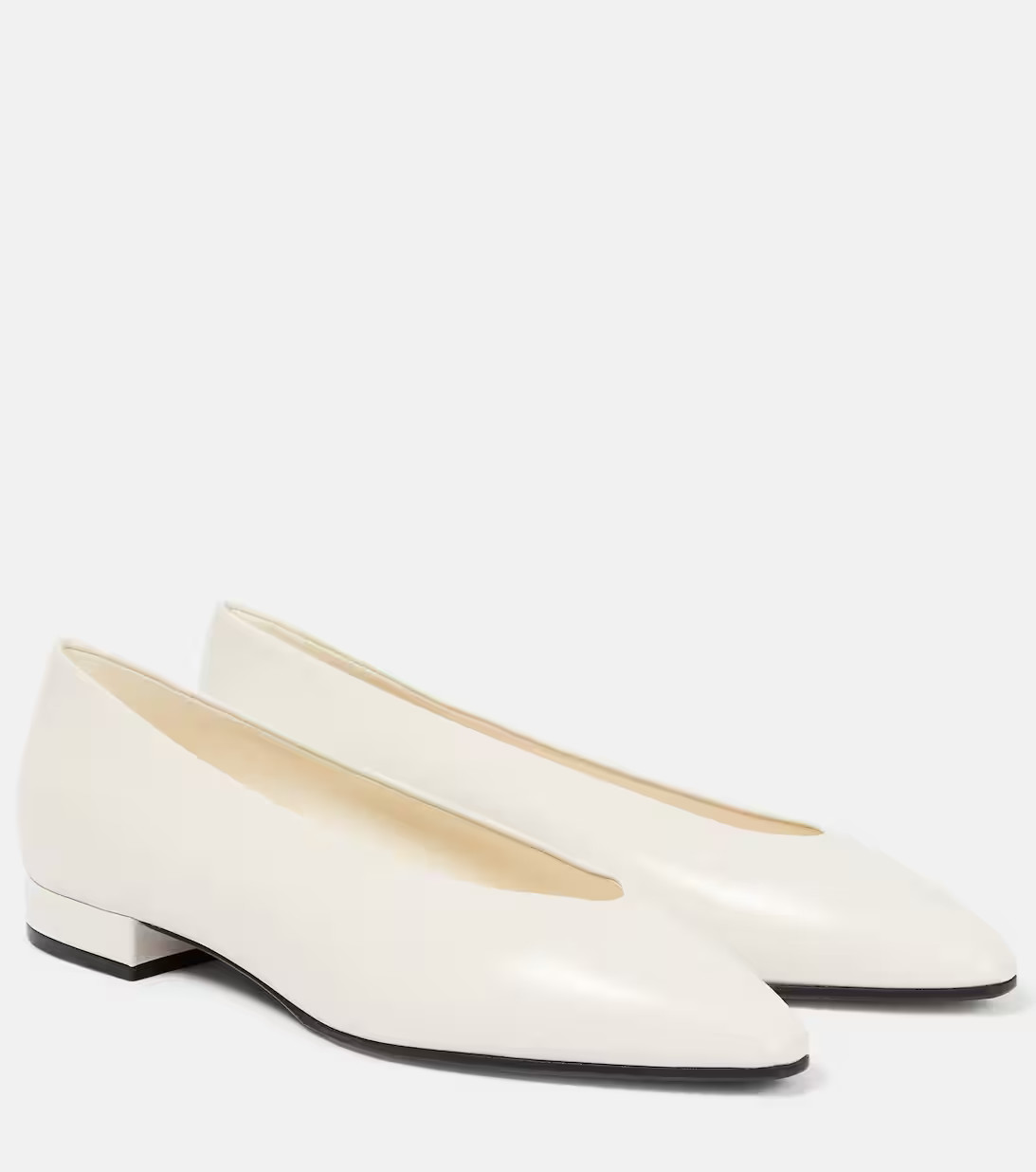 Rebecca leather ballet flats | Mytheresa (US/CA)