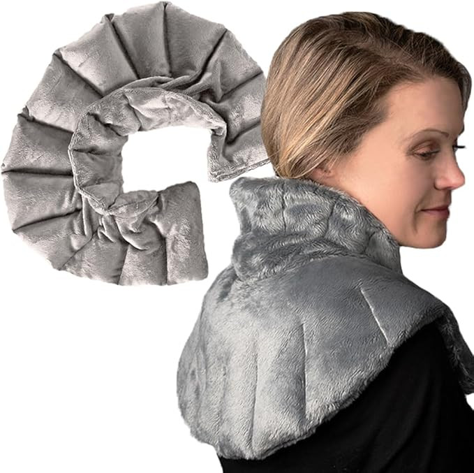 Herbal Concepts Hot Cold Neck and Shoulder Aromatherapy Heating Wrap 12 Herbs | Microwaveable and... | Amazon (US)