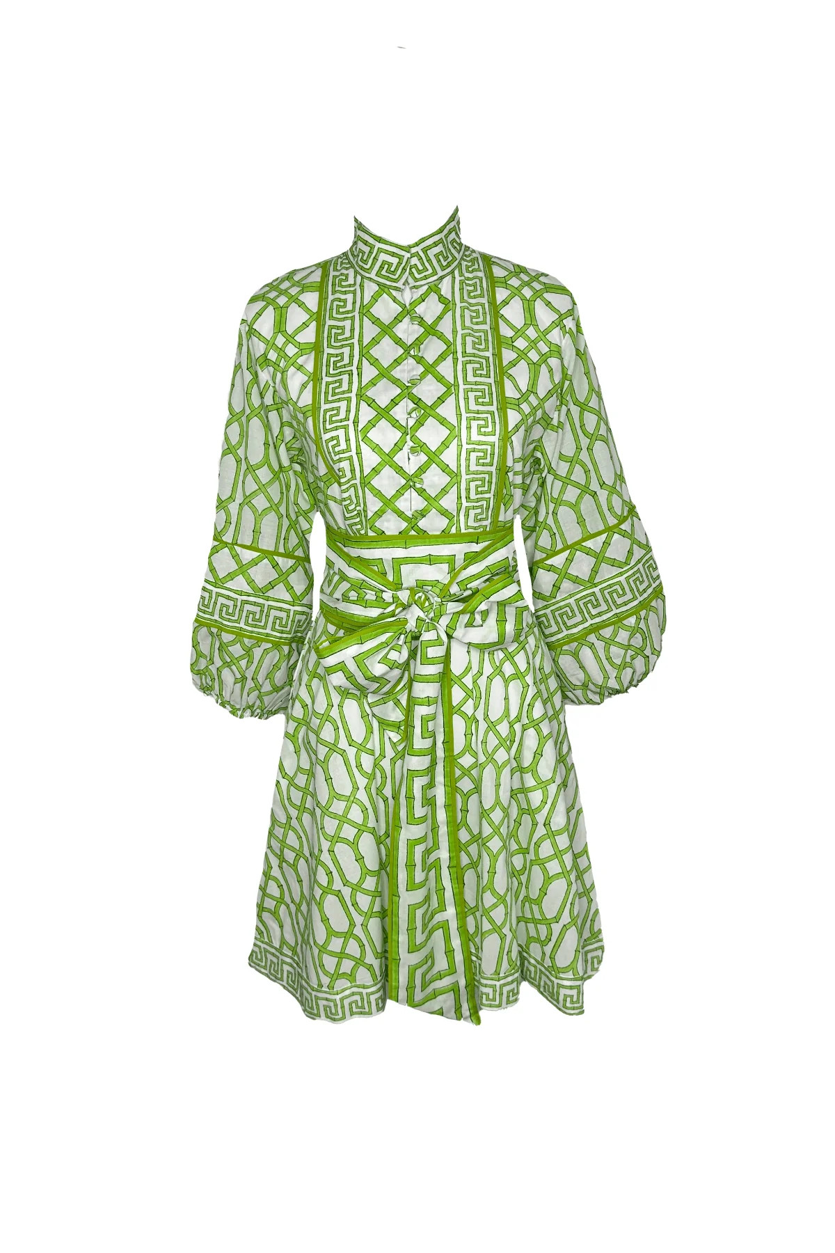 Sue Sartor Flounce™️ Shorty | Key Lime Bamboo | SUE SARTOR