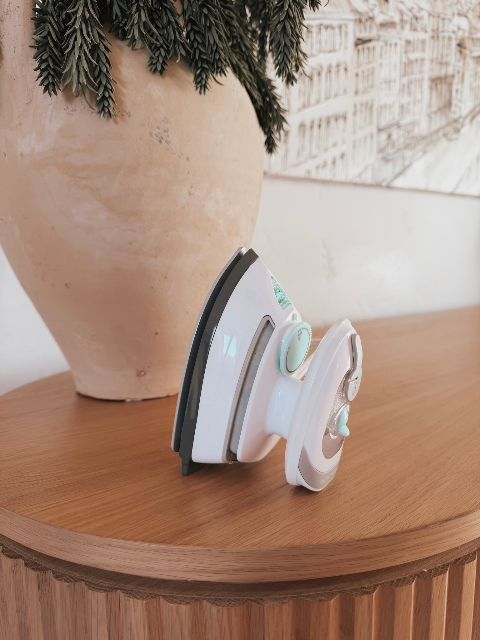 Say goodbye to wrinkles on the go with this mini travel steam iron! Perfect for feeling put together on the go. 

#LTKHome #LTKTravel