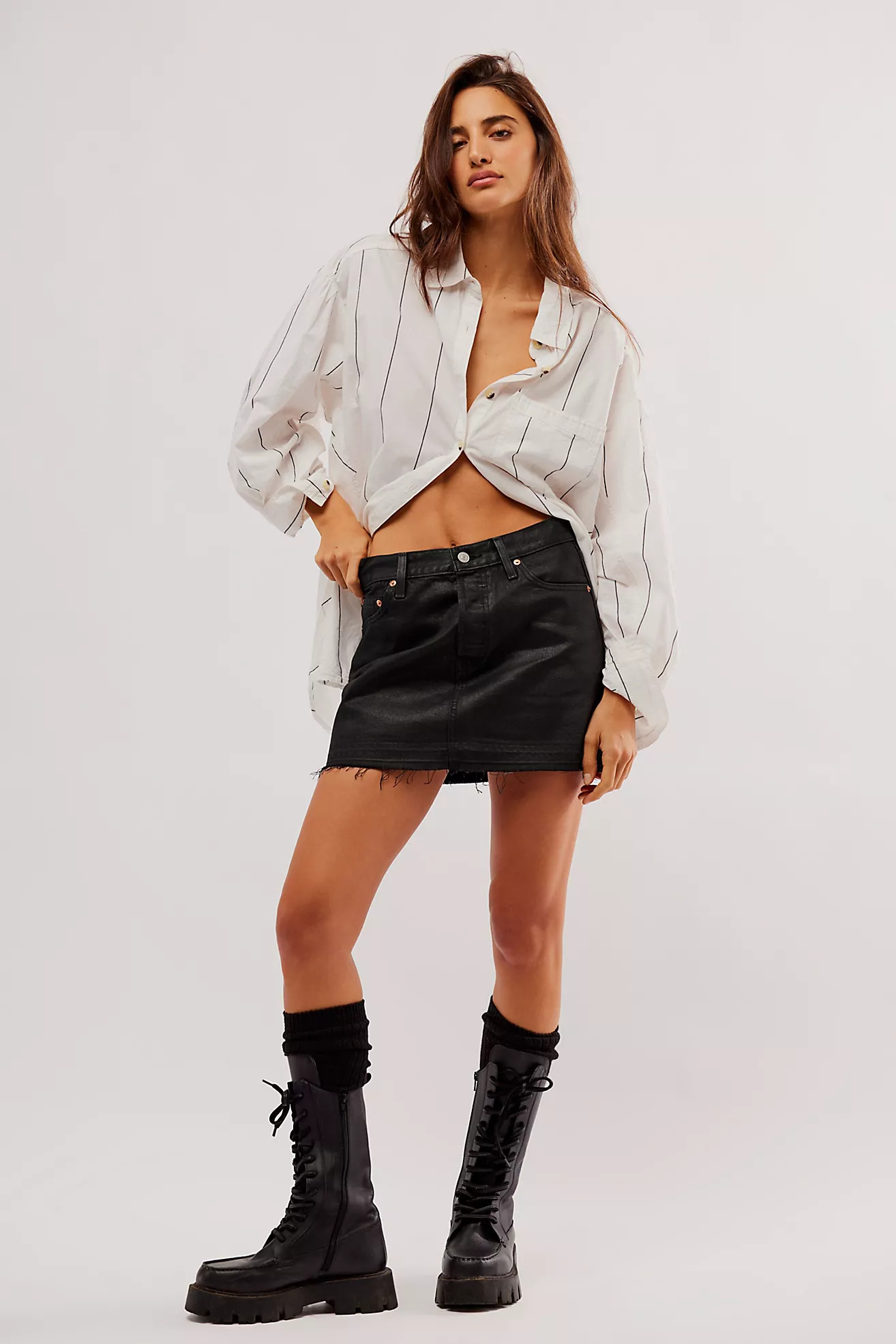 Levi's Icon Skirt | Free People (Global - UK&FR Excluded)