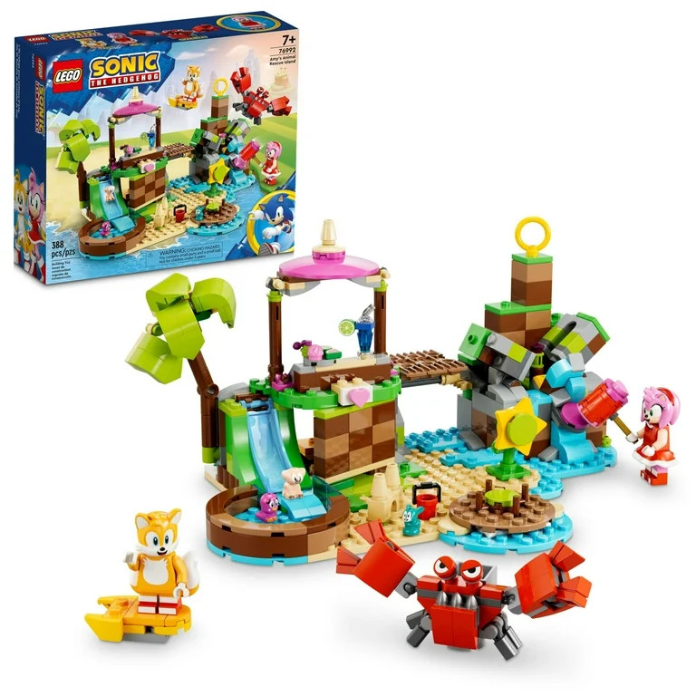 LEGO Sonic the Hedgehog Amy’s Animal Rescue Island 76992 Building Toy Set, Sonic Adventure Toy ... | Walmart (US)